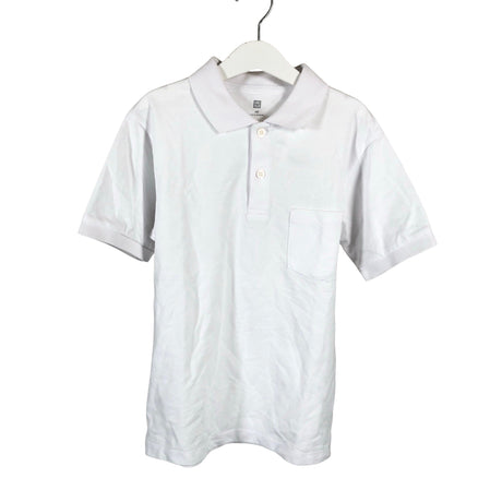 Poikien Uniqlo - Pikeepaita, koko 158 - 164 - Valkoinen ()