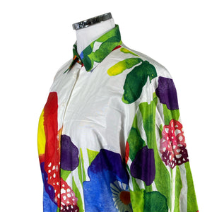 Naisten Marimekko - Kangastunika, koko 44 - Valkoinen (2)