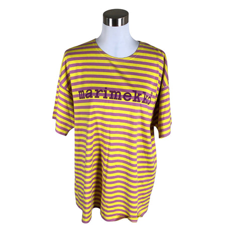 Naisten Marimekko - T-paita, koko 38 - Keltainen ()