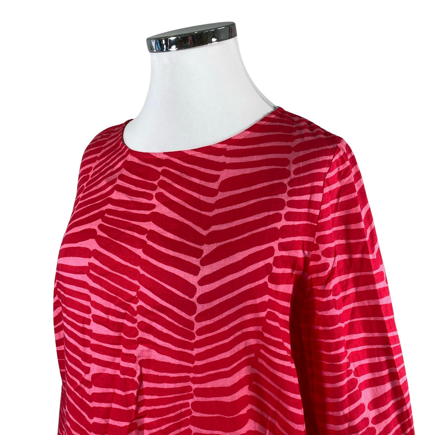 Naisten Marimekko - Sifonkimekko, koko 44 - Pinkki (2)