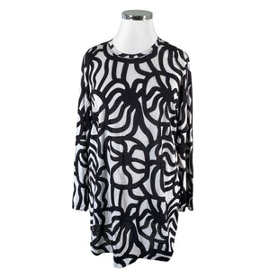 Naisten Marimekko - Trikootunika, koko 44 - Harmaa (1)