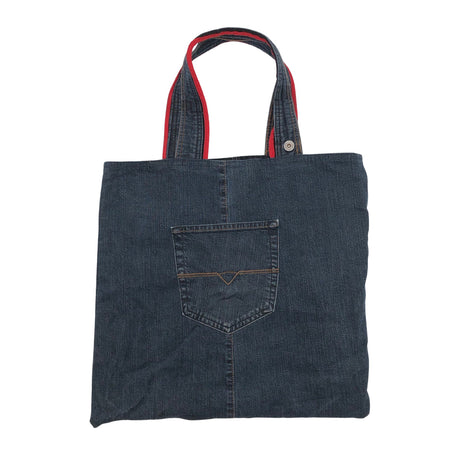Naisten Handmade - Ostoskassi, koko Maxi - Sininen ()
