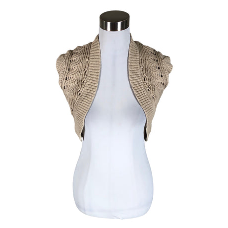 Naisten Your Face - Neuleliivi, koko 36 - Beige ()