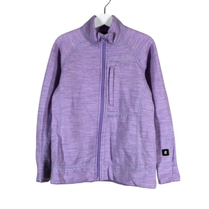 Tyttöjen Reima - Fleecetakki, koko 116 - 122 - Violetti (1)