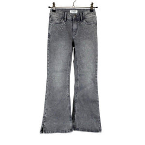 Tyttöjen Lindex - Farkut, koko 122 - 128 - Harmaa (1)