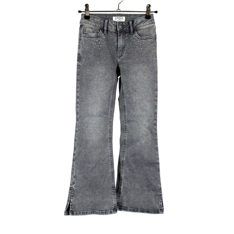 Tyttöjen Lindex - Farkut, koko 122 - 128 - Harmaa ()