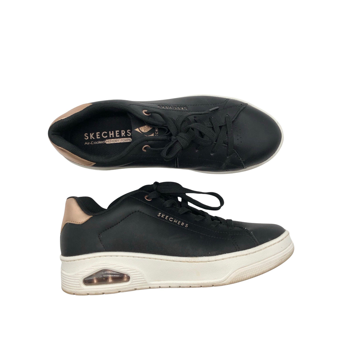 Naisten Skechers - Tennarit, koko 39 - Musta (1)