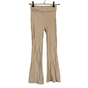 Tyttöjen Lindex - Trikoohousut, koko 134 - 140 - Beige (1)