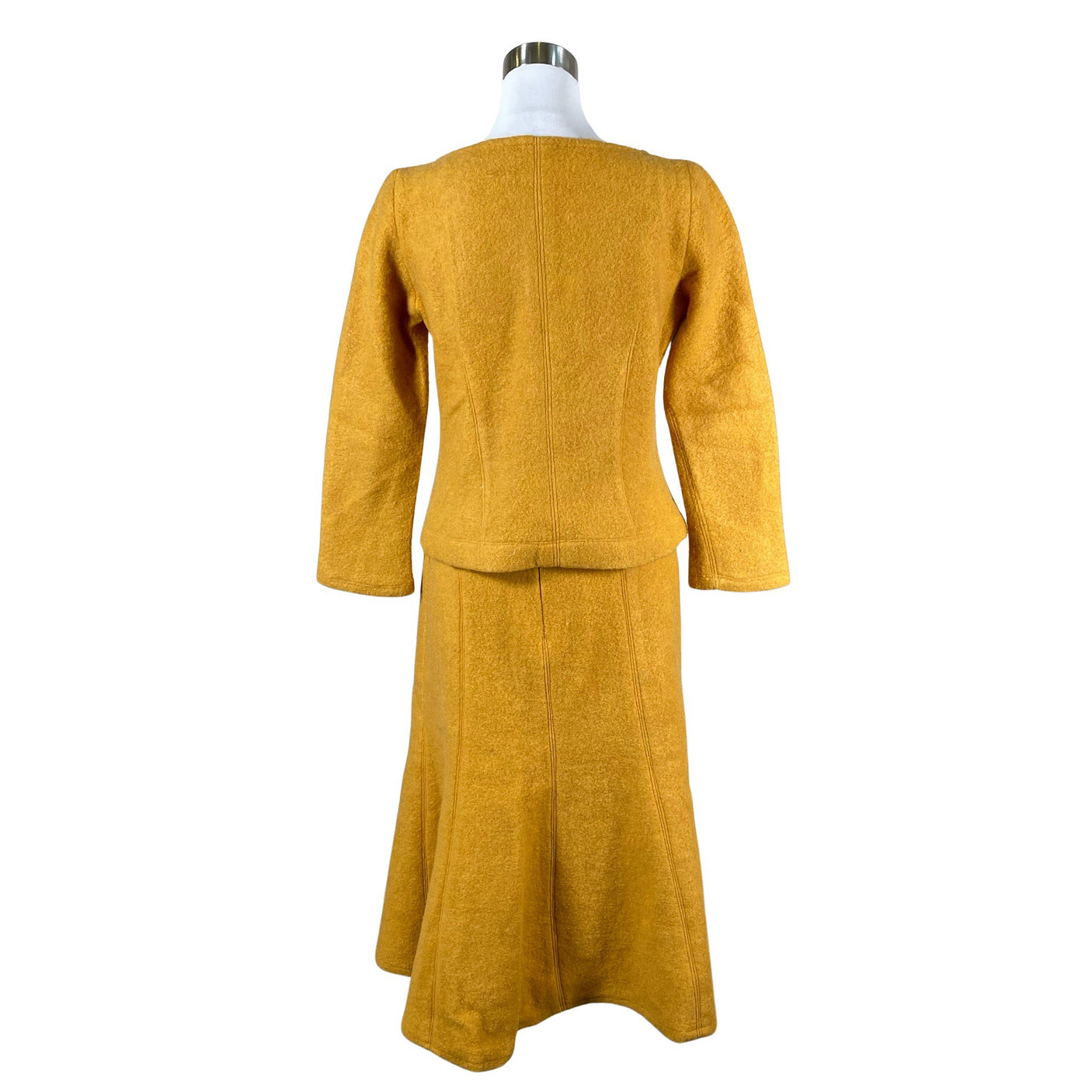 Naisten Handmade - Neulepaita, koko 38 - Keltainen (3)