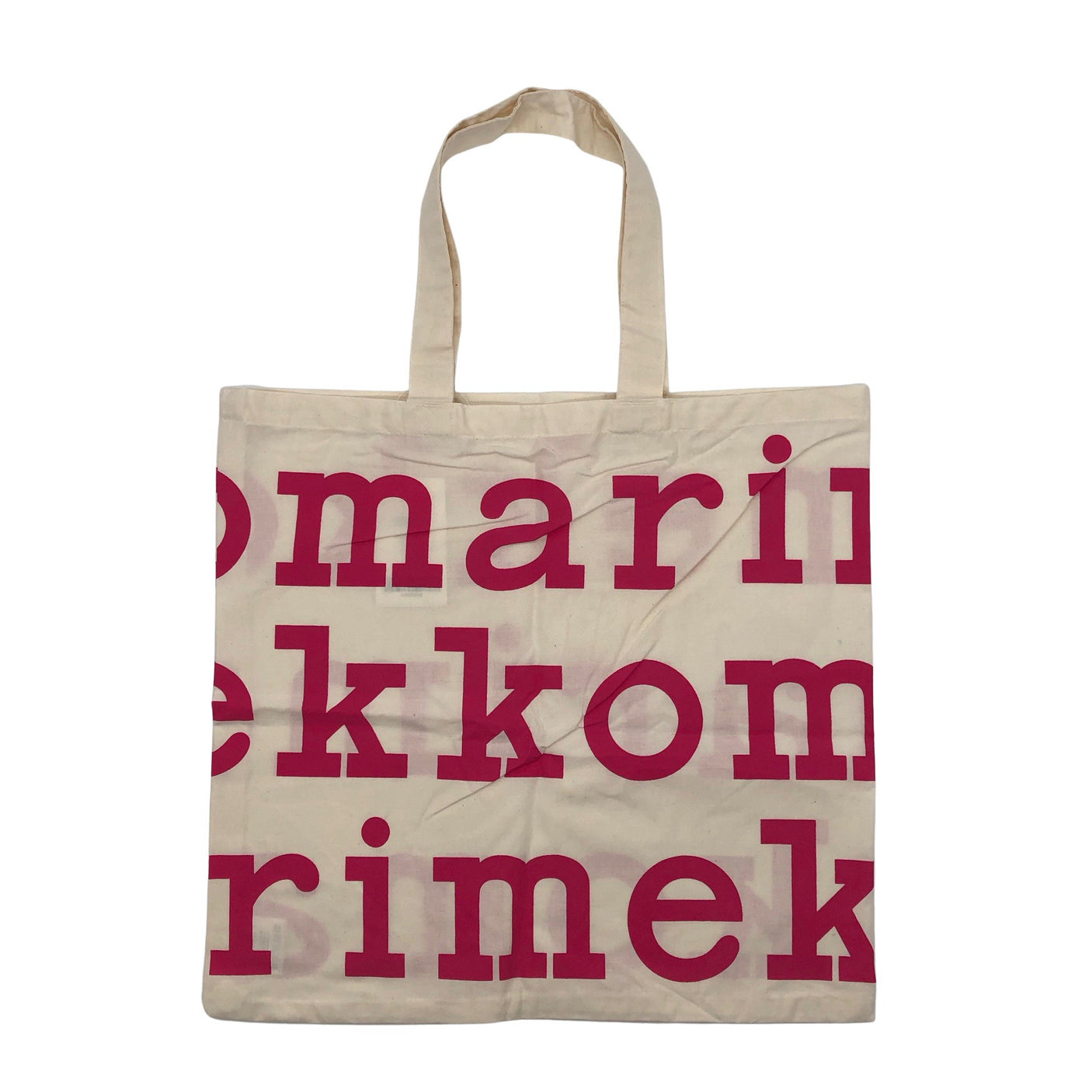 Naisten Marimekko - Ostoskassi, koko Maxi - Pinkki (1)