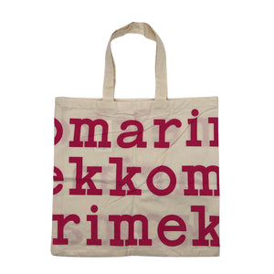 Naisten Marimekko - Ostoskassi, koko Maxi - Pinkki (1)