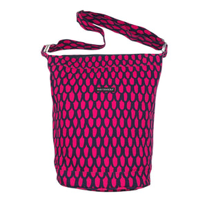Naisten Marimekko - Olkalaukku, koko Maxi - Pinkki (1)
