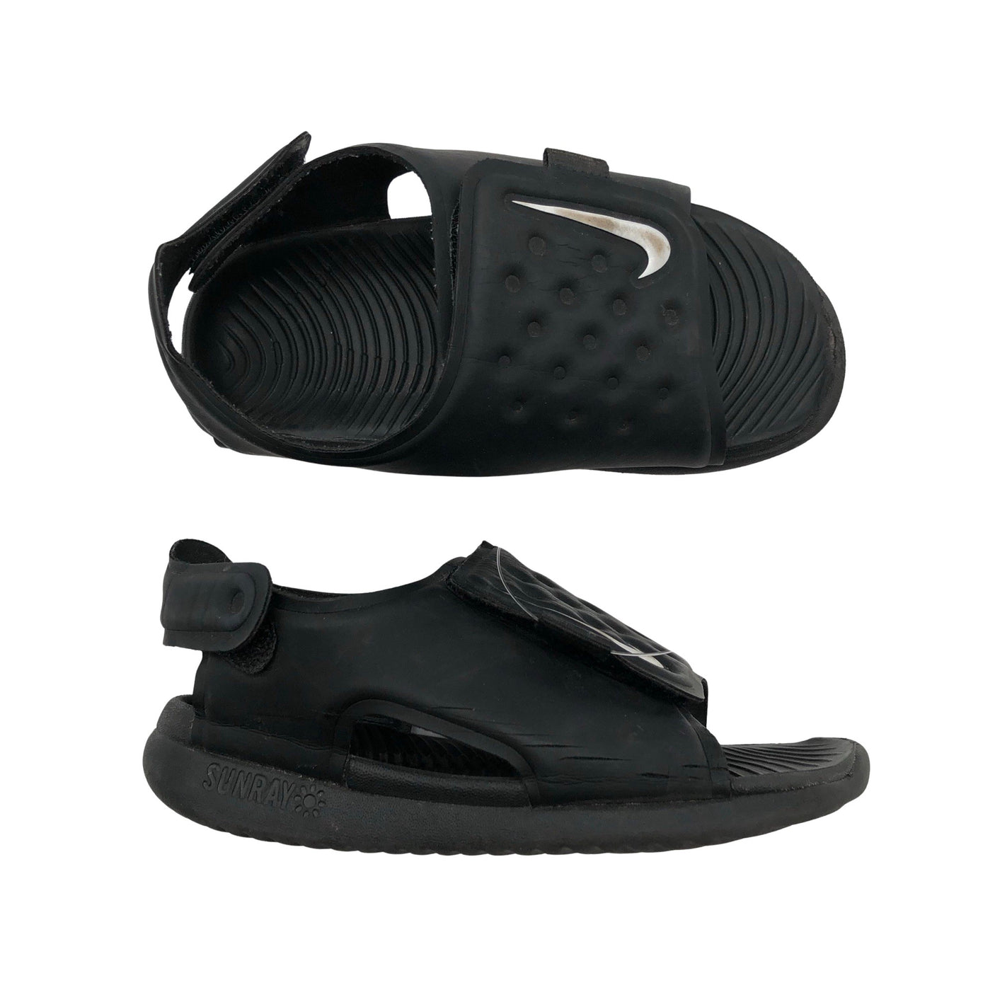 Unisex Nike - Sandaalit, koko 23 - Musta (1)