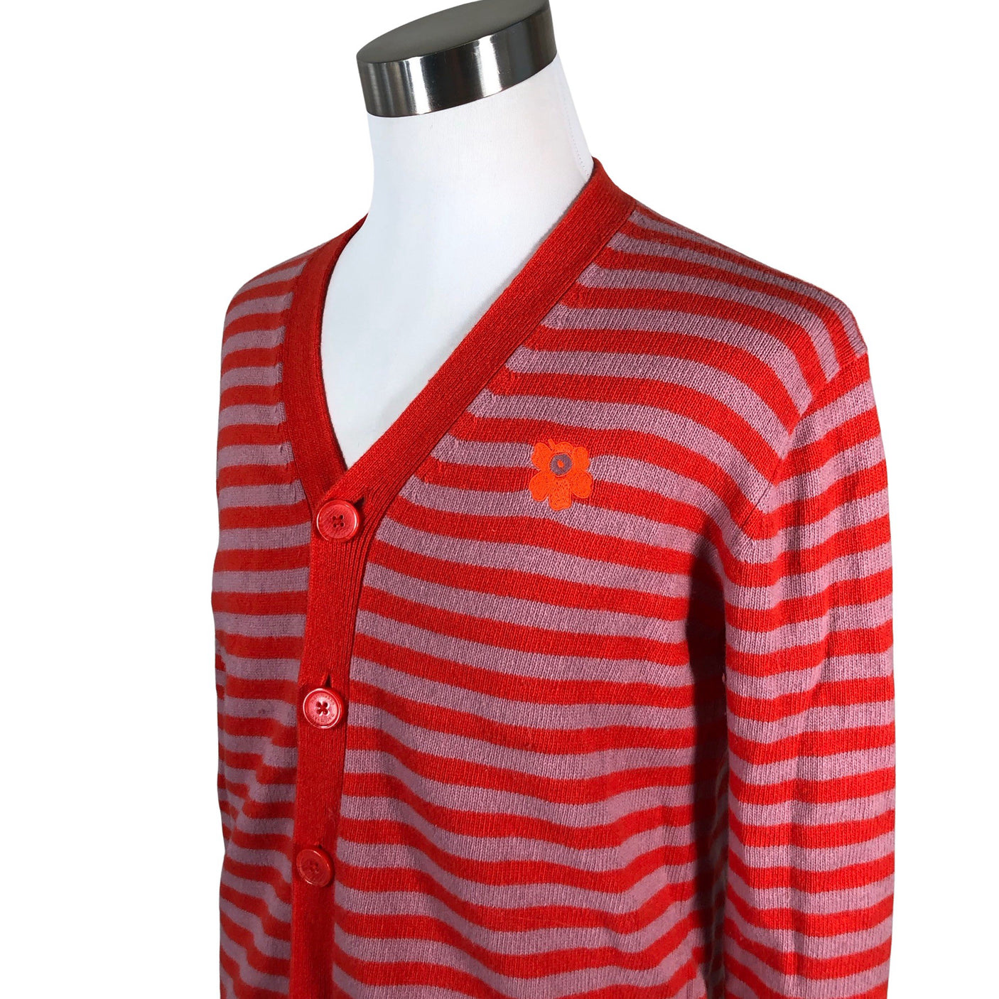 Miesten Marimekko - Neuletakki, koko M - Punainen (3)