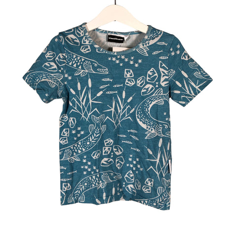 Unisex Versonpuoti - T-paita, koko 110 - 116 - Vaaleansininen ()