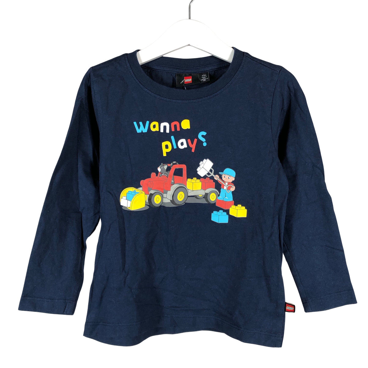 Unisex Lego - Trikoopaita, koko 98 - 104 - Sininen (1)