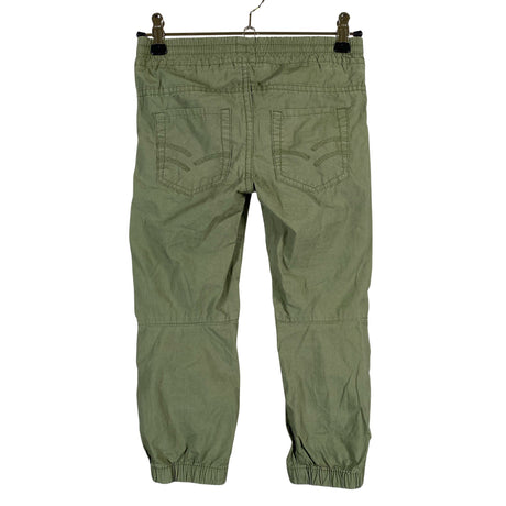 Unisex Polarn O. Pyret - Kangashousut, koko 104 - 110 - Vihreä (2)