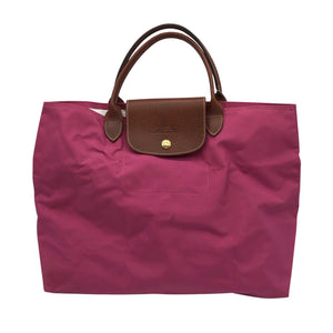 Naisten Longchamp - Käsilaukku, koko Maxi - Pinkki (1)