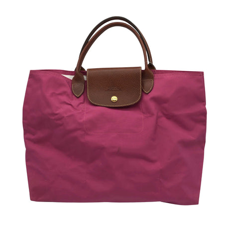 Naisten Longchamp - Käsilaukku, koko Maxi - Pinkki ()