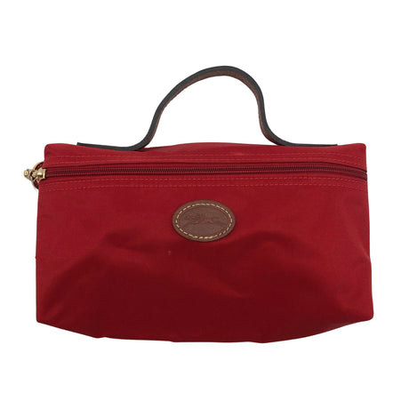 Naisten Longchamp - Toilettilaukku, koko Mini - Punainen ()