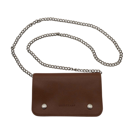 Naisten Longchamp - Olkalaukku, koko Mini - Ruskea ()