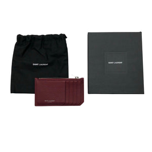 Unisex Saint Laurent - Lompakko, koko Ei kokoa - Viininpunainen (3)