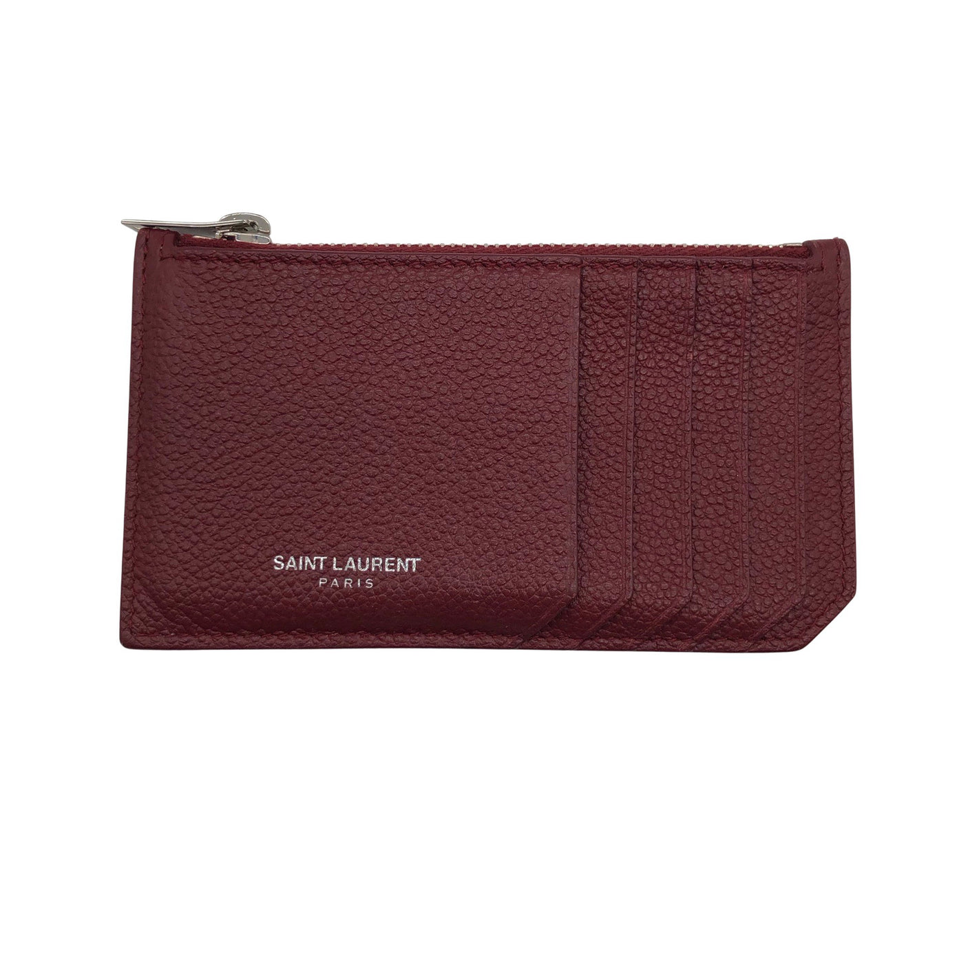 Unisex Saint Laurent - Lompakko, koko Ei kokoa - Viininpunainen (1)