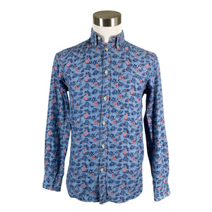 Miesten Jack & Jones - Kauluspaita, koko S - Sininen (1)