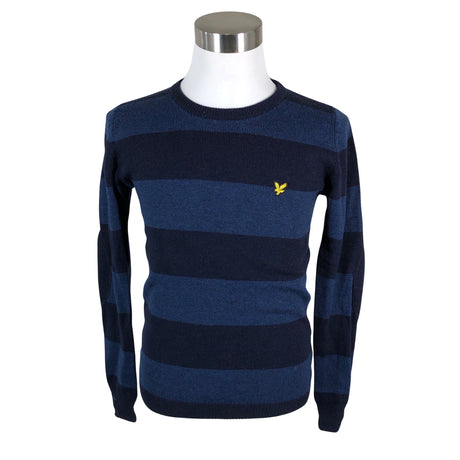 Miesten Lyle&Scott - Neulepaita, koko S - Sininen ()