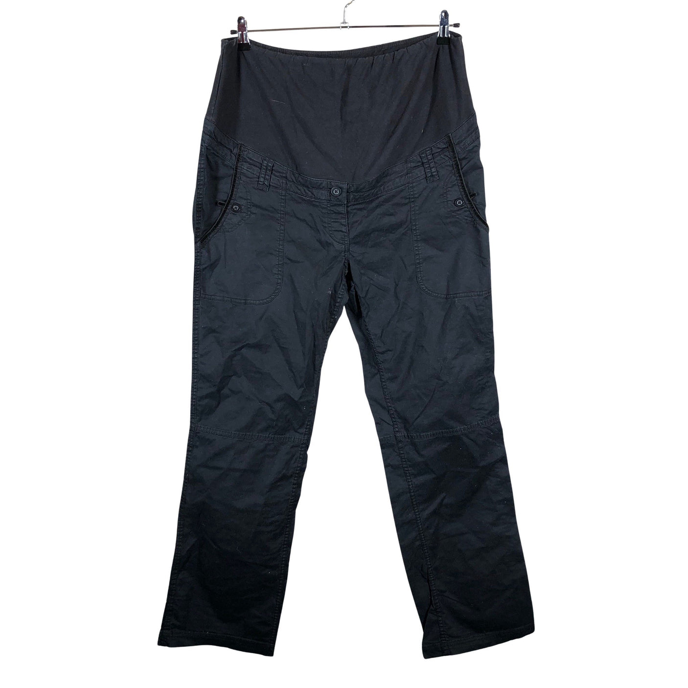 Naisten H&M Mama - Farkut, koko 48 - Musta (1)
