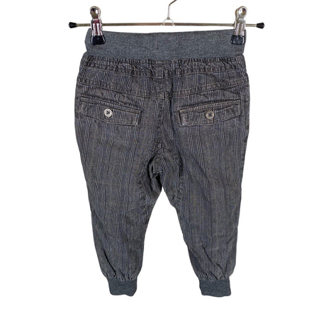 Unisex POMPdeLUX - Kangashousut, koko 86 - 92 - Harmaa (2)