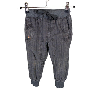 Unisex POMPdeLUX - Kangashousut, koko 86 - 92 - Harmaa (1)