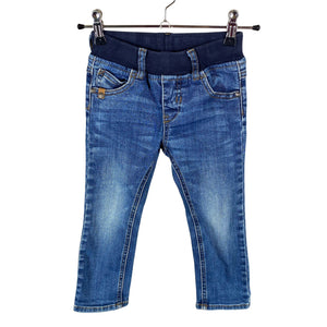 Unisex POMPdeLUX - Farkut, koko 92 - 98 - Sininen (1)
