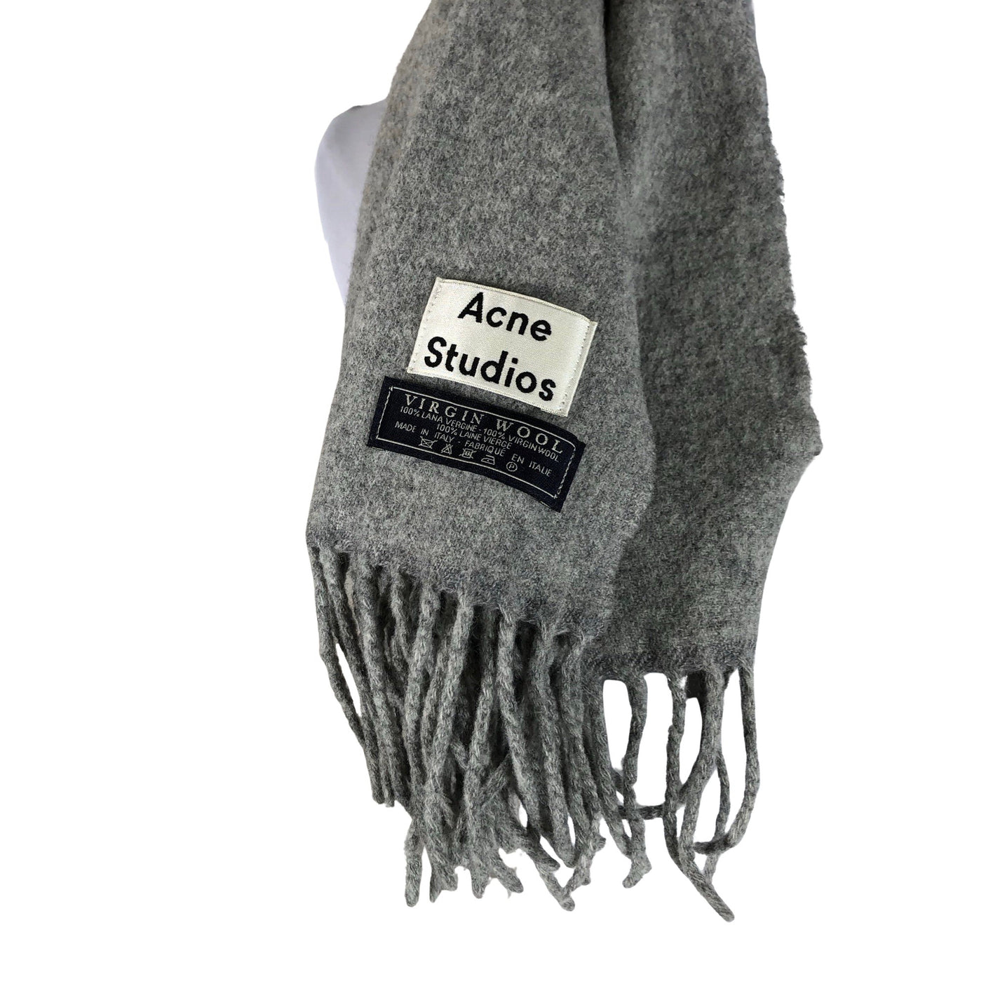 Unisex Acne Studios - Kaulaliina, koko Maxi - Harmaa (2)