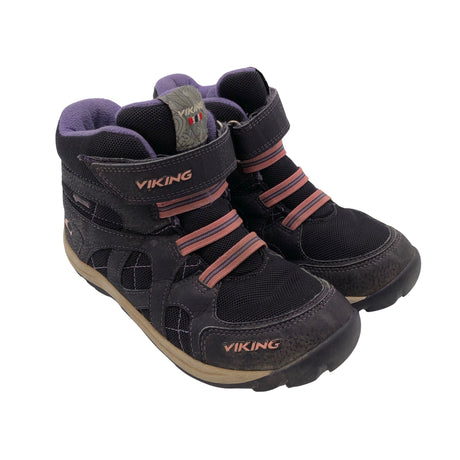 Unisex Viking - Talvikengät, koko 32 - Violetti (2)