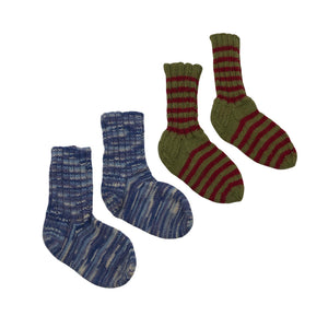 Unisex Handmade - Villasukat, koko 29 - Vihreä (1)