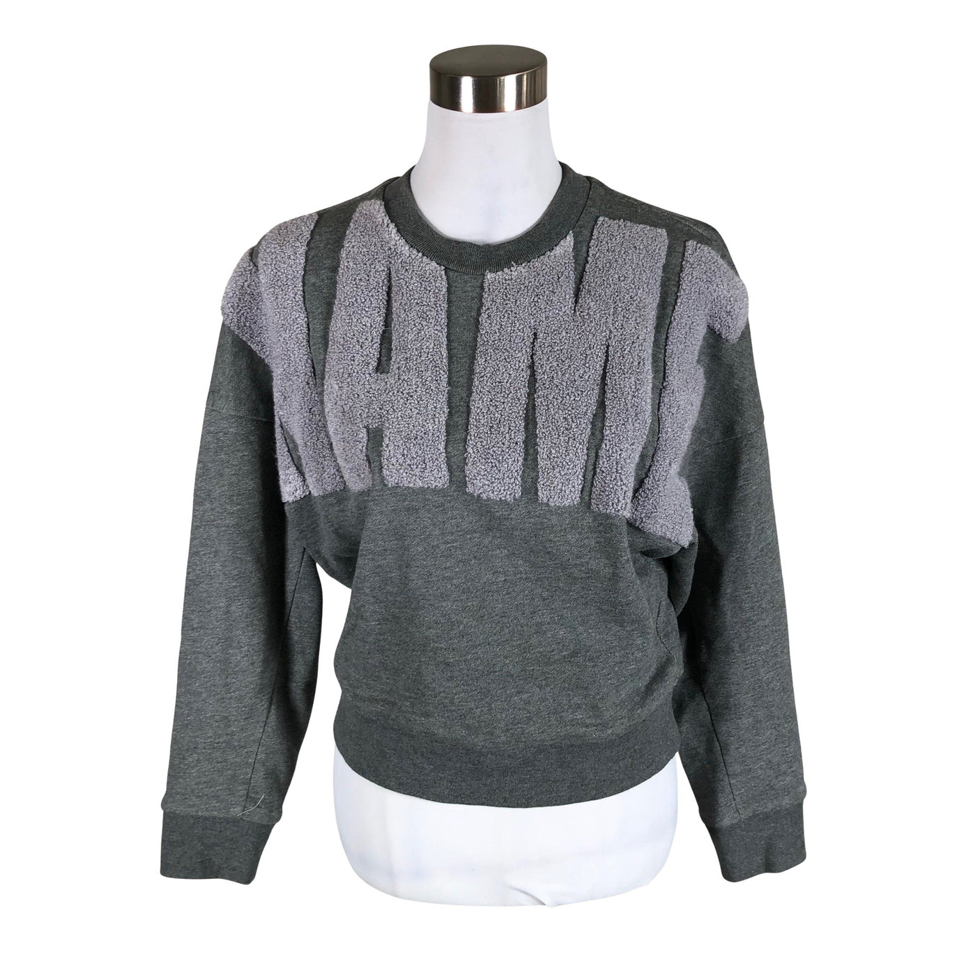 Naisten Phillip Lim - Collegepaita, koko 36 - Harmaa (1)