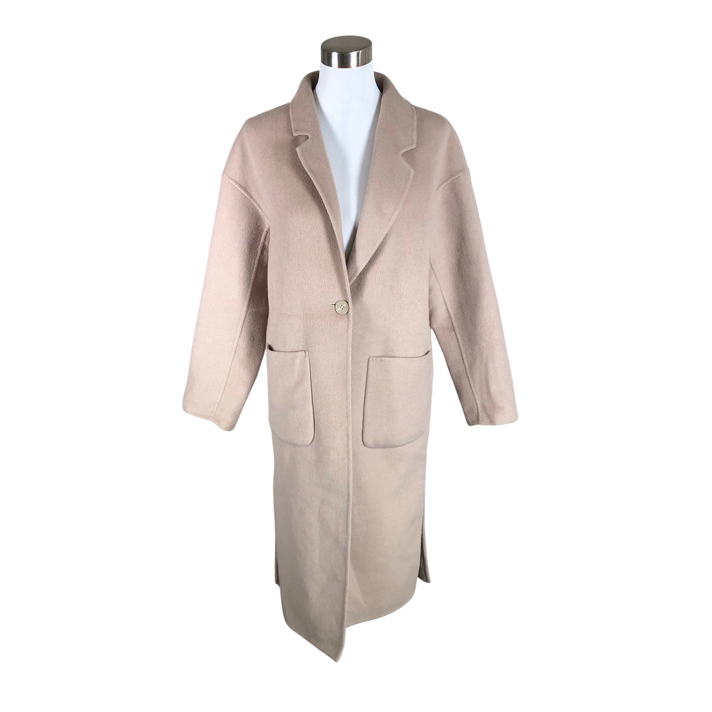 Naisten Nanso - Villakangastakki, koko 36 - Beige (1)