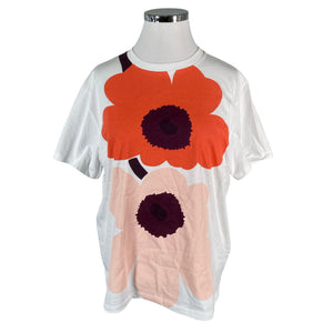 Naisten Marimekko - T-paita, koko 42 - Valkoinen (1)