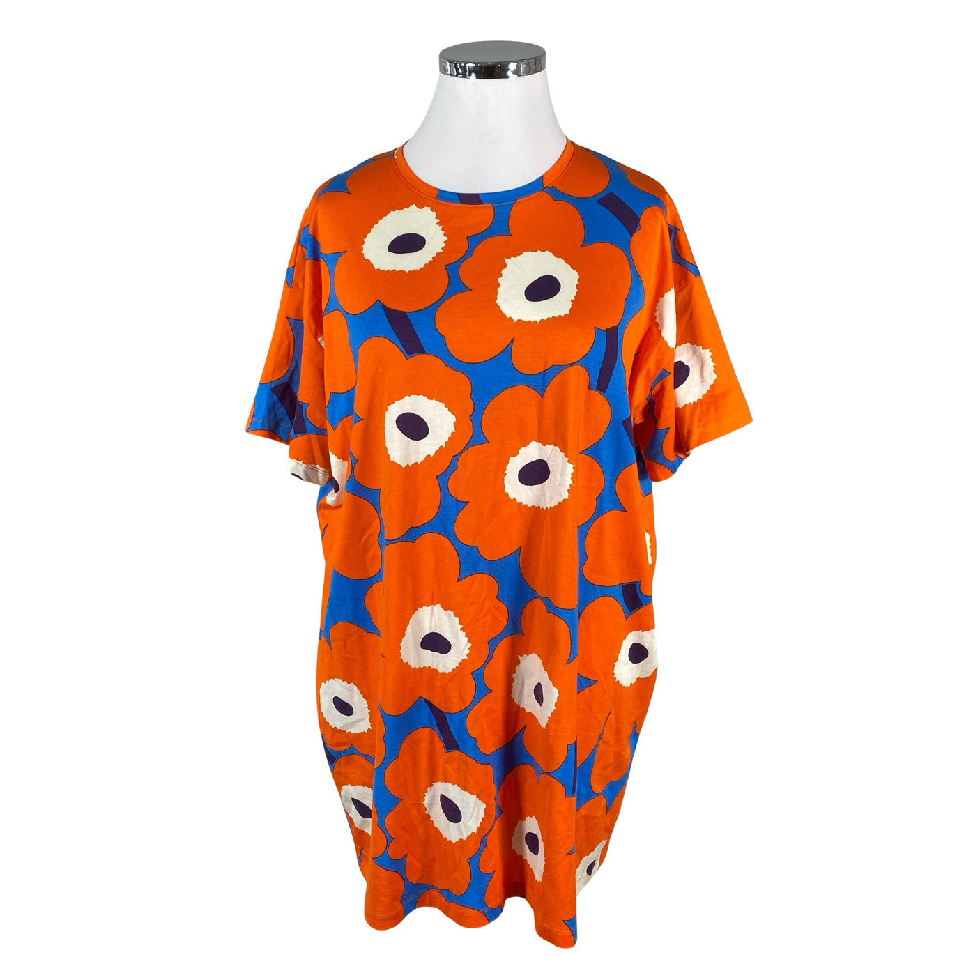 Naisten Marimekko - Trikoomekko, koko 42 - Sininen (1)