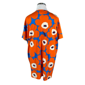Naisten Marimekko - Trikoomekko, koko 42 - Sininen (2)