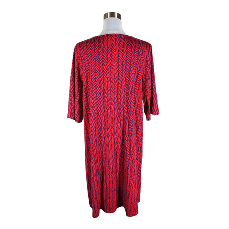 Naisten Marimekko - Trikoomekko, koko 40 - Sininen (2)