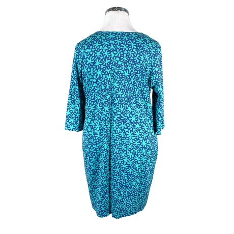 Naisten Marimekko - Trikoomekko, koko 42 - Turkoosi (2)