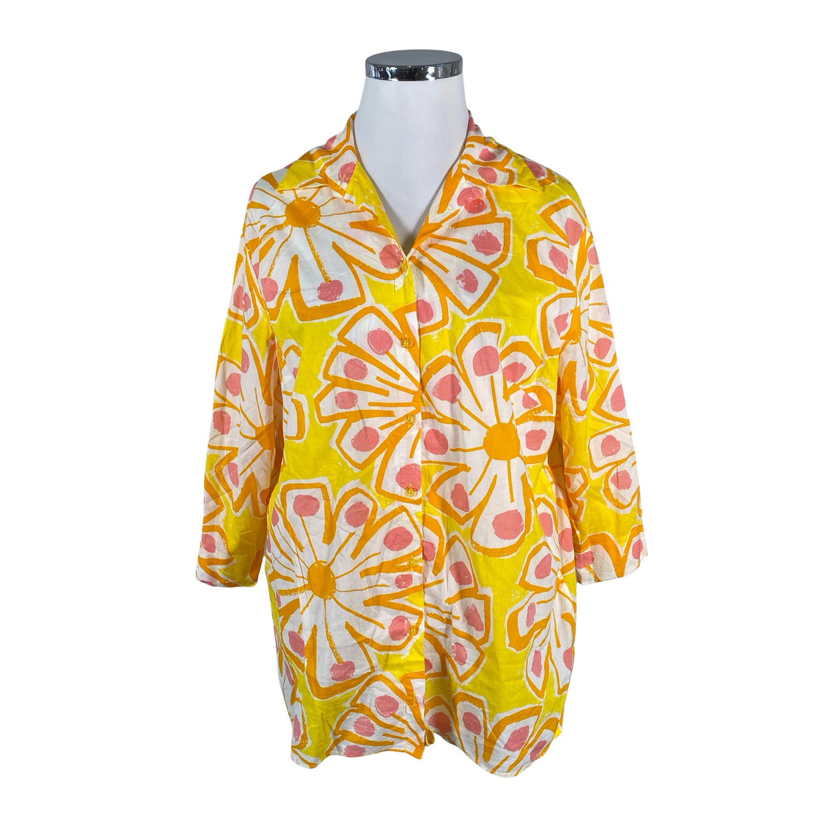Naisten Marimekko - Sifonkitunika, koko 42 - Turkoosi (1)
