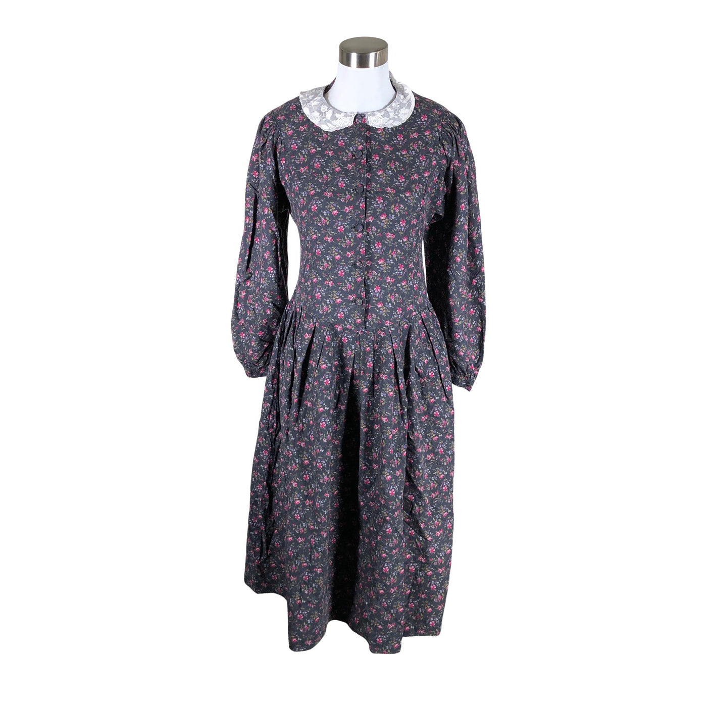 Naisten Laura Ashley - Kangasmekko, koko 36 - Harmaa (1)