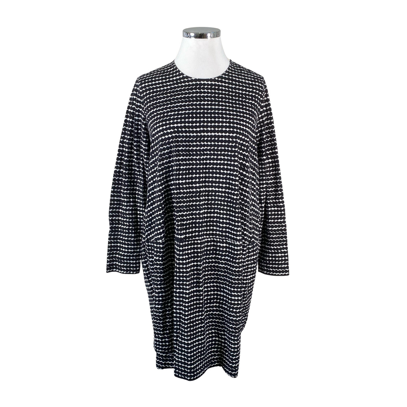 Naisten Marimekko - Trikoomekko, koko 42 - Musta (1)