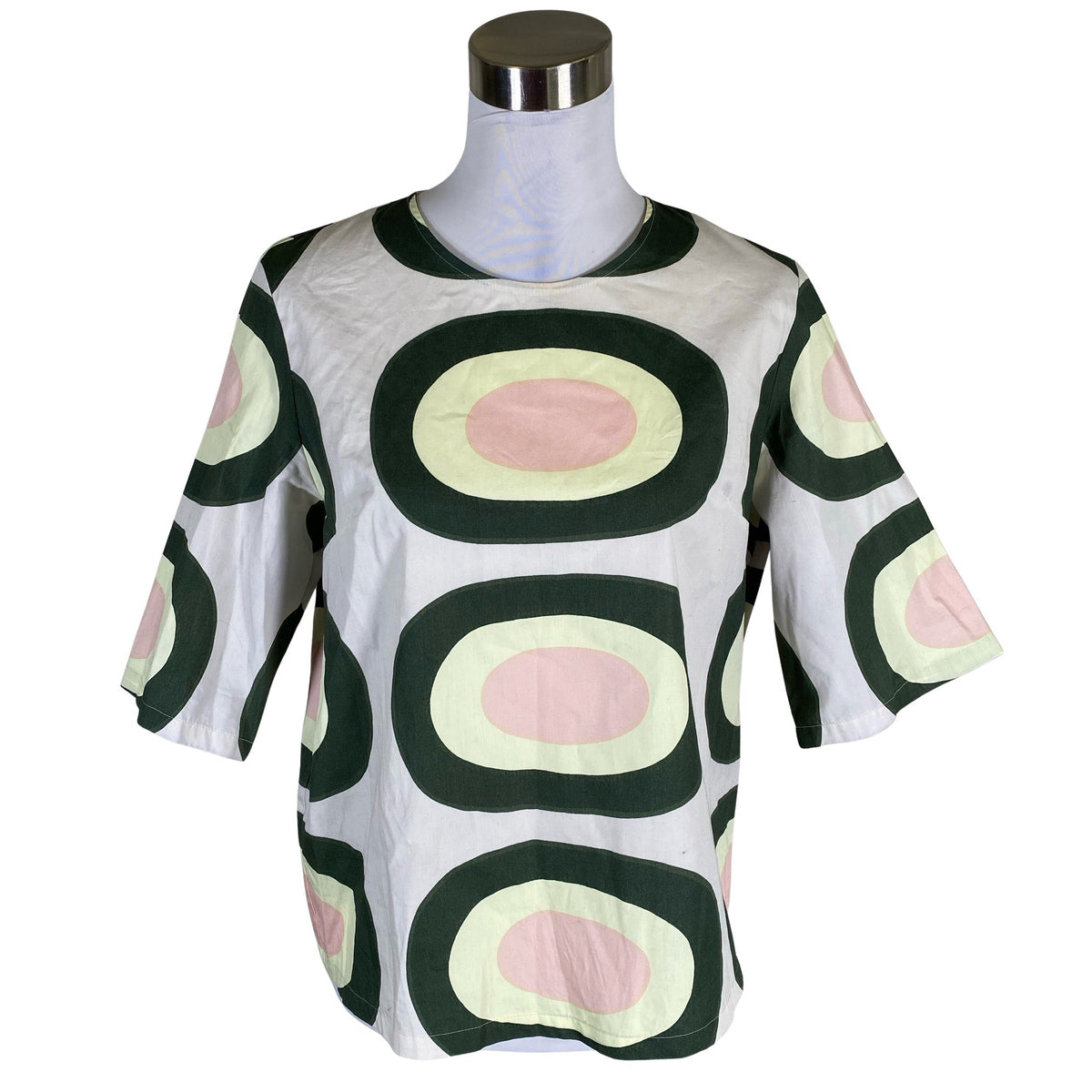 Naisten Marimekko - Kangastunika, koko 36 - Vihreä (1)