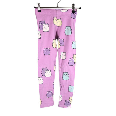 Tyttöjen Lindex - Leggingsit, koko 122 - 128 - Violetti ()