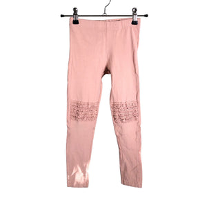 Tyttöjen Lindex - Leggingsit, koko 116 - 122 - Vaaleanpunainen (1)