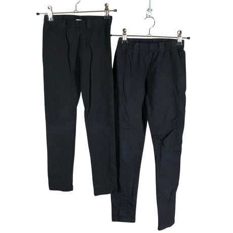 Tyttöjen Lindex - Leggingsit, koko 122 - 128 - Musta ()